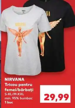 Kaufland NIRVANA Tricou pentru femei/bărbați Ofertă