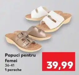 Kaufland Papuci pentru femei Ofertă