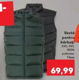 Kaufland Vestă pentru bărbați Ofertă