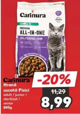 Kaufland CARINURA Hrană uscată Pisici Ofertă