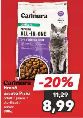 Kaufland CARINURA Hrană uscată Pisici Ofertă