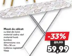 Kaufland Masă de călcat Ofertă