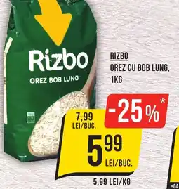 Mega Image RIZBO Orez cu bob lung Ofertă