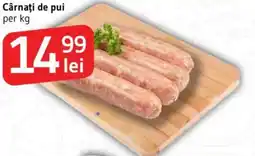 Supeco Cârnaţi de pui Ofertă