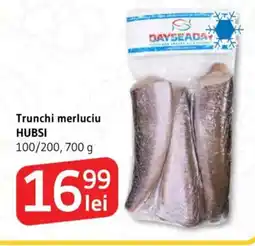 Supeco Trunchi merluciu HUBSI 100/200 Ofertă