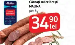 Supeco Cârnaţi măcelǎreşti MALINA Ofertă
