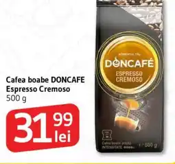 Supeco Cafea boabe DONCAFE Espresso Cremoso Ofertă
