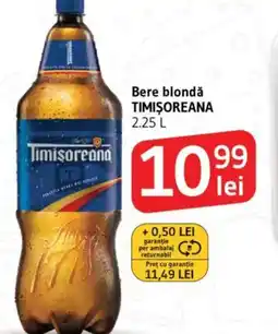 Supeco Bere blondǎ TIMIȘOREANA Ofertă