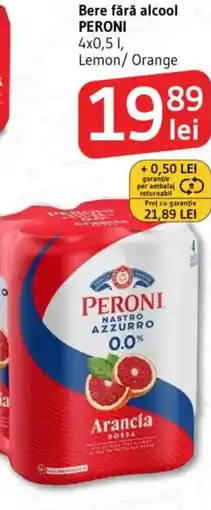 Supeco Bere fără alcool PERONI Ofertă