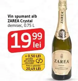 Supeco Vin spumant alb ZAREA Crystal demisec Ofertă
