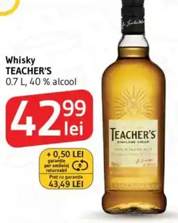 Supeco Whisky TEACHER'S Ofertă
