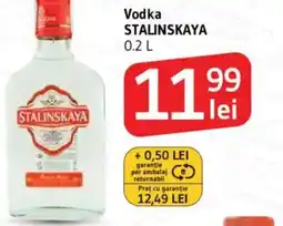 Supeco Vodka STALINSKAYA Ofertă