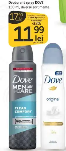 Supeco Deodorant spray DOVE Ofertă