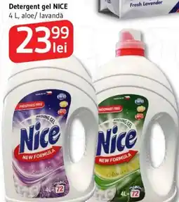 Supeco Detergent gel NICE aloe/lavandǎ Ofertă