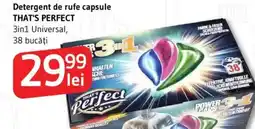 Supeco Detergent de rufe capsule THAT'S PERFECT Ofertă