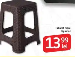 Supeco Taburet mare tip ratan Ofertă
