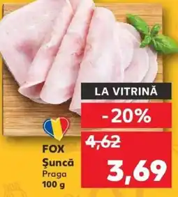 Kaufland FOX Şuncă Praga Ofertă
