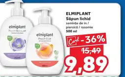 Kaufland ELMIPLANT Săpun lichid Ofertă