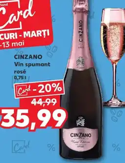 Kaufland CINZANO Vin spumant rosé Ofertă