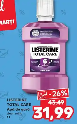 Kaufland LISTERINE TOTAL CARE Apă de gură Ofertă