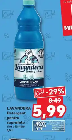Kaufland LAVANDERA Detergent pentru suprafeţe Ofertă