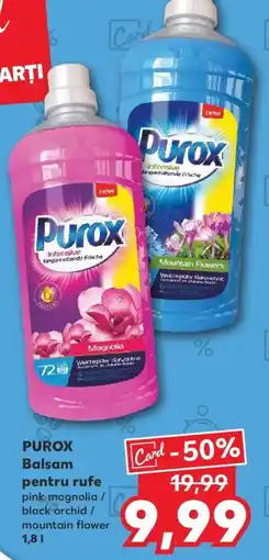 Kaufland PUROX Balsam pentru rufe Ofertă