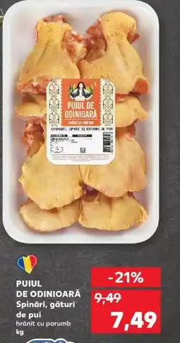 Kaufland PUIUL DE ODINIOARĂ Spinări, gâturi de pui hrănit cu porumb Ofertă