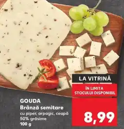 Kaufland GOUDA Brânză semitare Ofertă