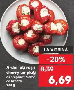 Kaufland Ardei iuţi roşii cherry umpluţi Ofertă
