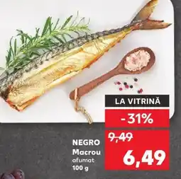 Kaufland NEGRO Macrou afumat Ofertă