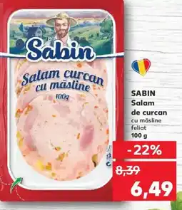 Kaufland SABIN Salam de curcan Ofertă