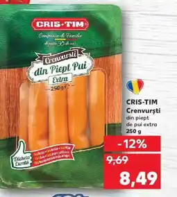 Kaufland CRIS-TIM Crenvursti Ofertă