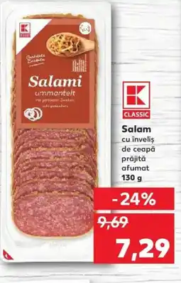 Kaufland Salam cu înveliş de ceapă prăjită afumat Ofertă