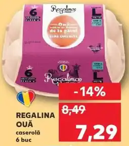 Kaufland REGALINA OUĂ caserolǎ Ofertă
