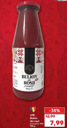 Kaufland LFB Bulion din roşii proaspete 18% Ofertă