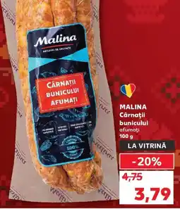 Kaufland MALINA Cârnaţii bunicului afumaţi Ofertă