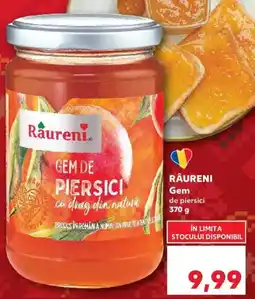 Kaufland RÂURENI Gem de piersici Ofertă
