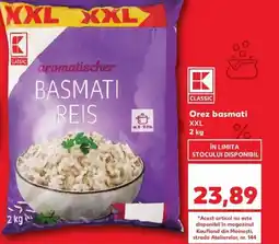 Kaufland Orez basmati XXL Ofertă