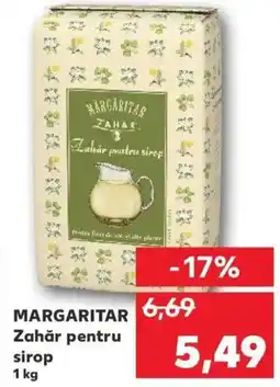Kaufland MARGARITAR Zahăr pentru sirop Ofertă
