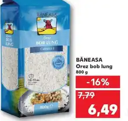 Kaufland BĂNEASA Orez bob lung Ofertă