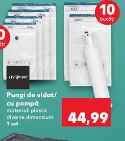 Kaufland Pungi de vidat/ cu pompă Ofertă