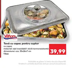 Kaufland Tavă cu capac pentru cuptor Ofertă