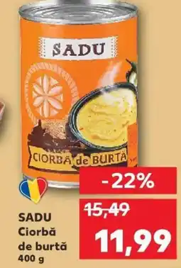Kaufland SADU Ciorbă de burtă Ofertă