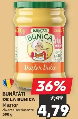 Kaufland BUNĂTĂȚI DE LA BUNICA Muştar Ofertă