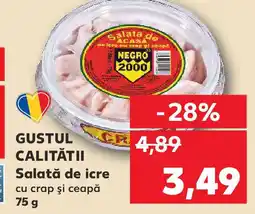 Kaufland GUSTUL CALITĂTII Salată de icre Ofertă
