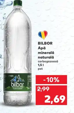 Kaufland BILBOR Apă minerală naturală Ofertă