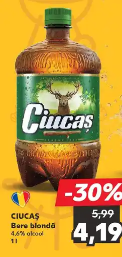 Kaufland CIUCAŞ Bere blondă Ofertă