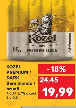 Kaufland KOZEL PREMIUM / DARK Bere blondă / brunǎ Ofertă