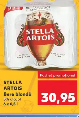 Kaufland STELLA ARTOIS Bere blondă Ofertă
