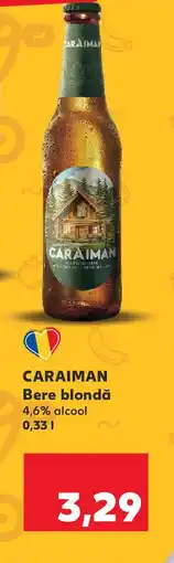 Kaufland CARAIMAN Bere blondă Ofertă